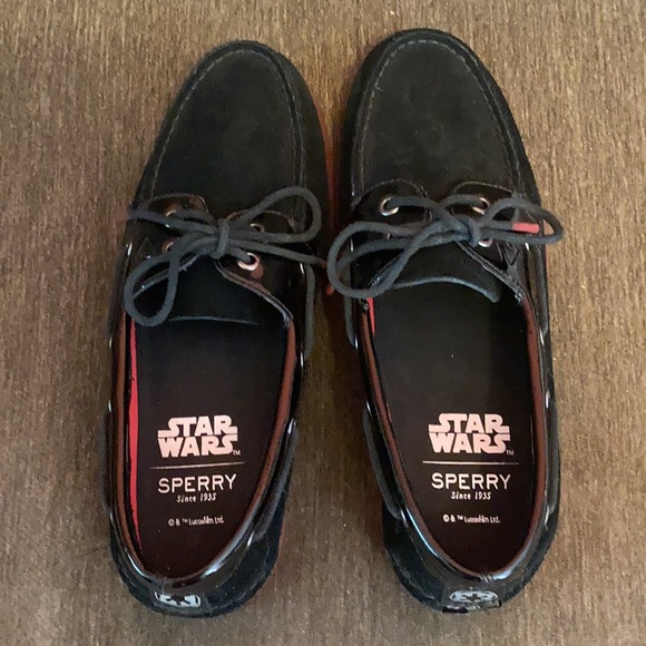 Sperrys men’s size 7 Darth Vader boat shoes - Picture 7 of 8